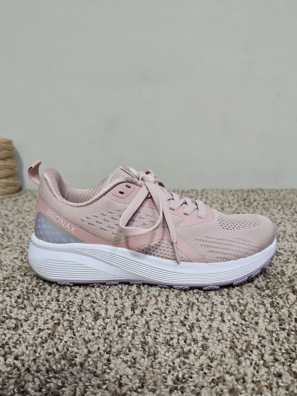 BRONAX WOMENS WIDE TOE BOX SNEAKERS BFPM-07-095